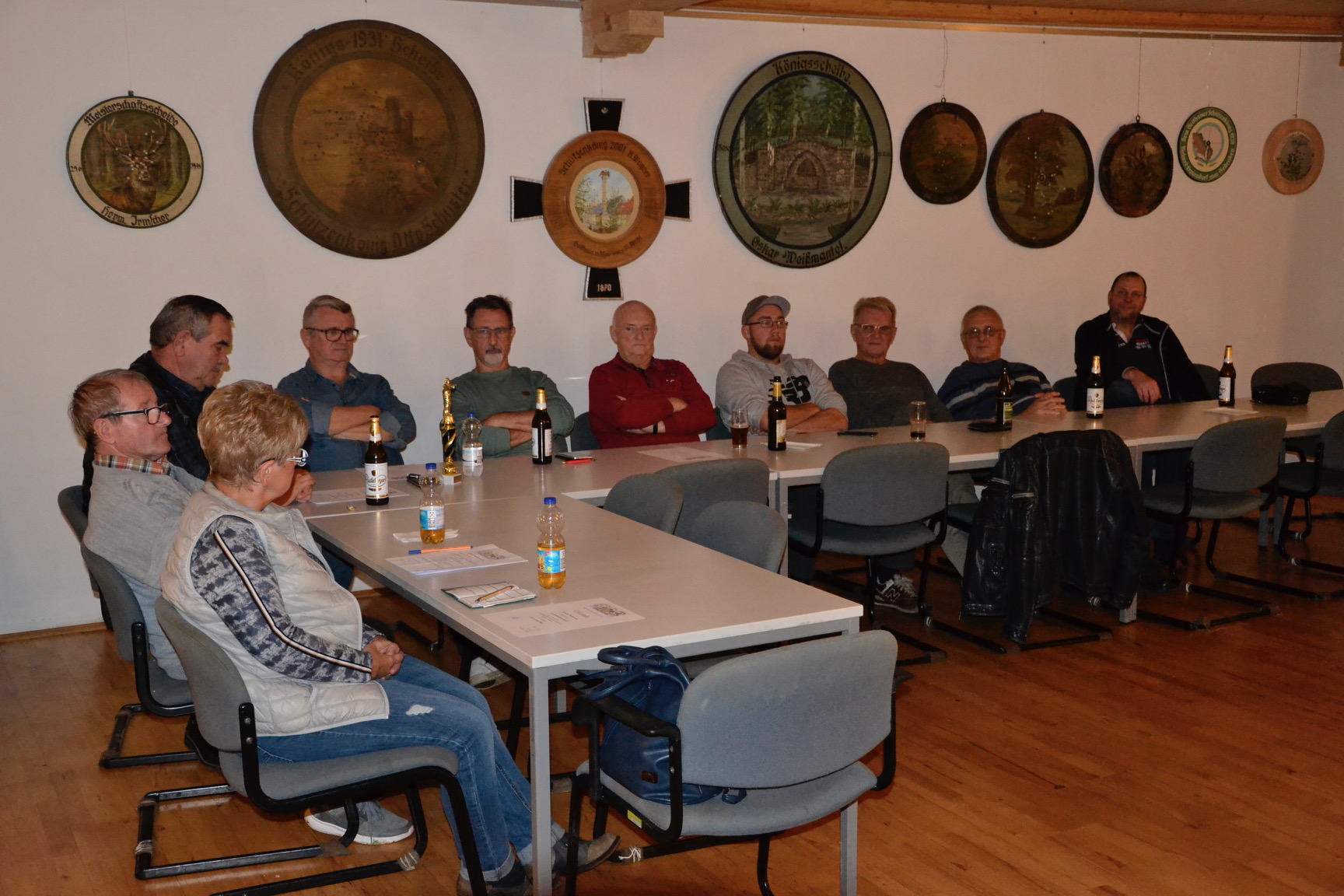 Vereinsversammlung im Schützenheim